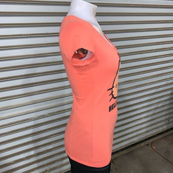 🛍️Hello Kitty short sleeve orange top - Picture 5 of 6